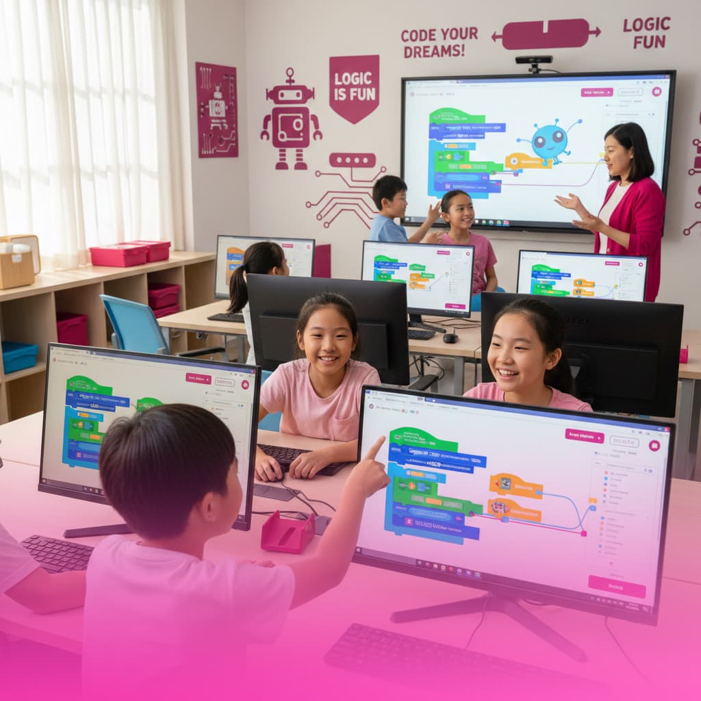 Level 1 - Computer Discovery course preview for the Coding For Kid Program path at Nura Dev