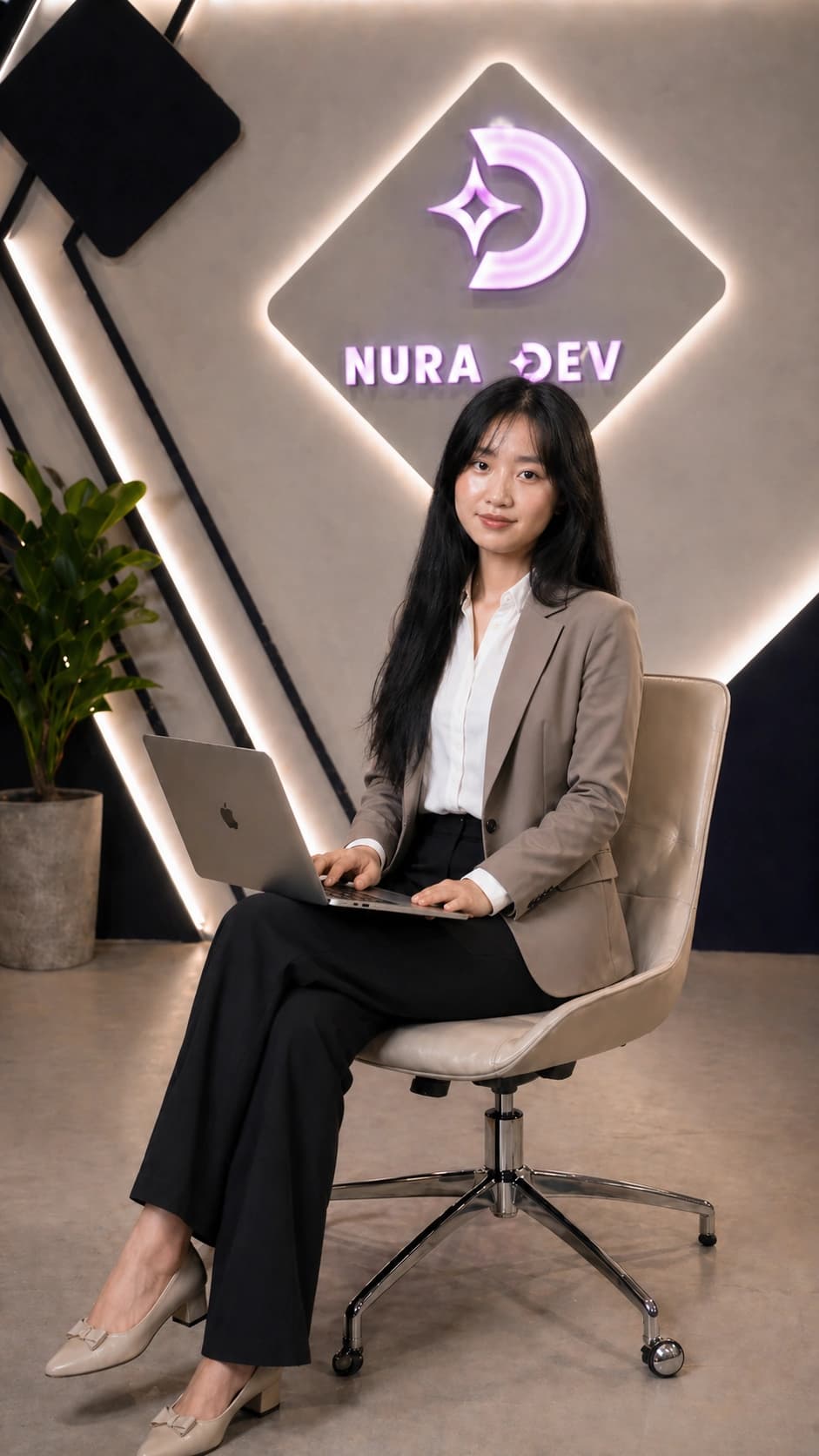 Nura Dev instructor teaching software development in a coding classroom in Tachileik